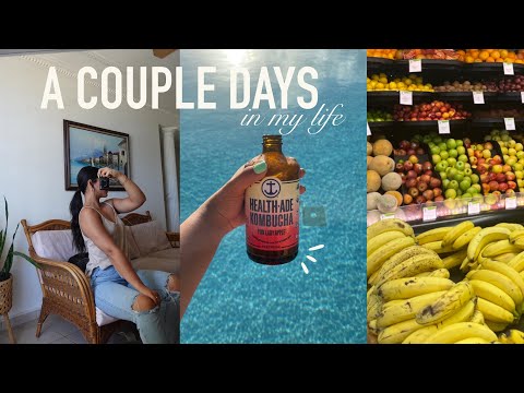 A COUPLE DAYS IN MY LIFE: struggling with acne, grocery shop + self care