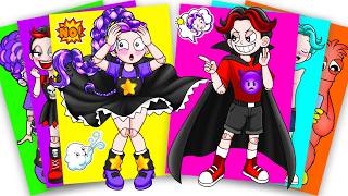 Lily Lovebraids Meet Boyfriend ?? - Poppy Playtime 5 Sticker Book Diy