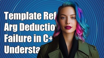 Understanding Template Reference Argument Deduction Failure in C++