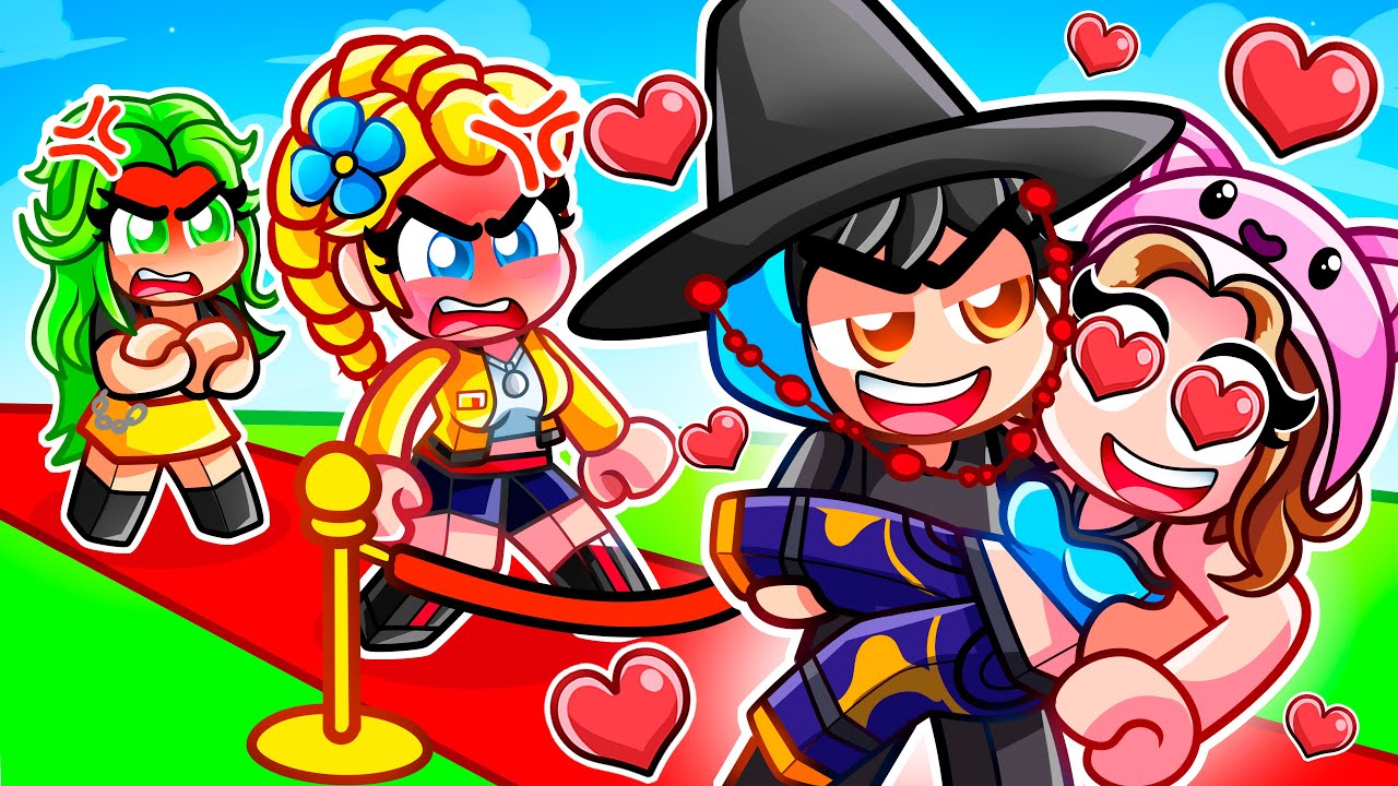 Omz играет в HUG OR PASS за SAJA BOYS и HUNTRIX в Roblox!