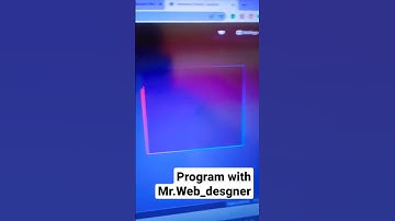 Animated Border Gradient Box using HTML+CSS+Js @gauravlokh #html #csc #js #viralvideo #viralshorts