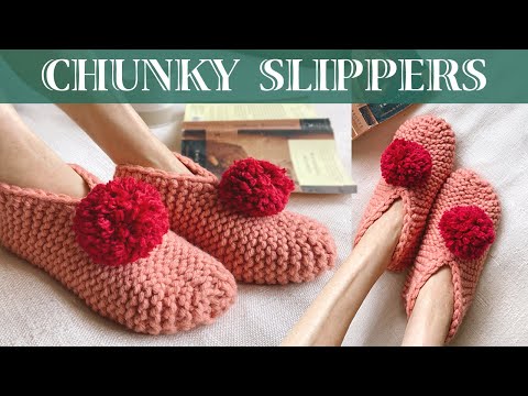 Easy SLIPPER PATTERN for the Holidays (Step-by-Step Tutorial)