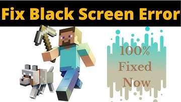 Fix MineCraft App Black Screen Error Problem Solved in Android - MineCraft App screen issue solved