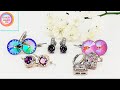 Серьги кристаллы Swarovski с Алиэкспресс | CRAZY HAND