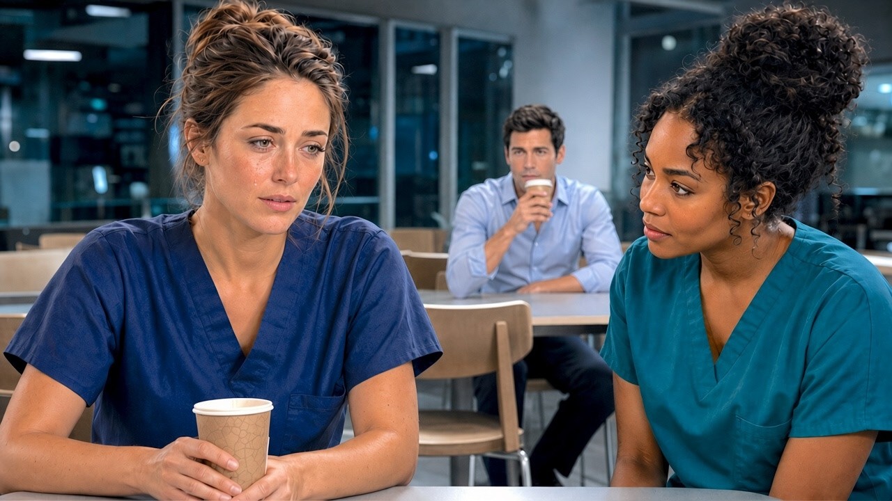 Sie erzählte, warum sie die Medizin aufgegeben hatte — ohne zu ahnen, dass der Klinikchef jedes Wort mitangehört hatte.