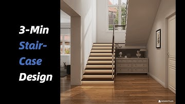 Use Homestyler to create  a beautiful and functional staircase in just 3 minutes