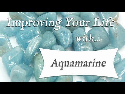 AQUAMARINE 💎 TOP 4 Crystal Wisdom Benefits of Aquamarine Crystal! | Stone of Courage & Letting