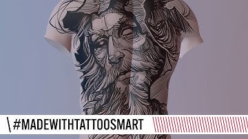 Tattoo Design with Procreate 3D - Tattoo Smart 3D Model Humans