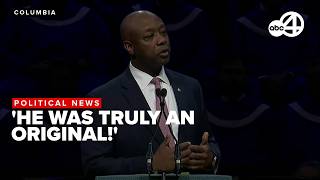 FULL: Sen. Tim Scott honors his 'friend' Lindsey Graham