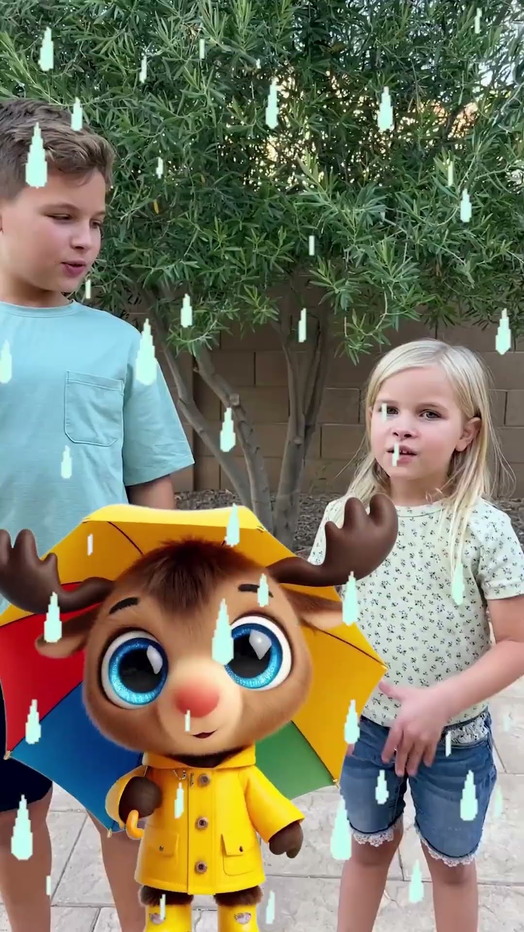 Moose in the rain? #kidssong