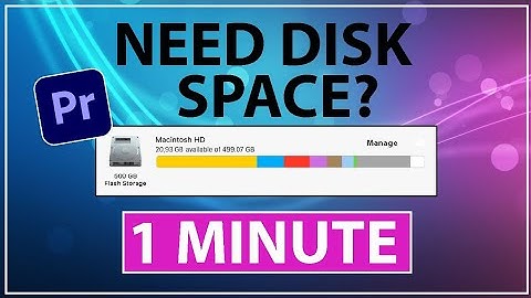 How to Clear Cache (Free UP Hard Drive Space) | Adobe Premiere Po | The Editor
