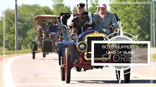 Turn of century antique cars make for excitingly slow Minnesota road rally