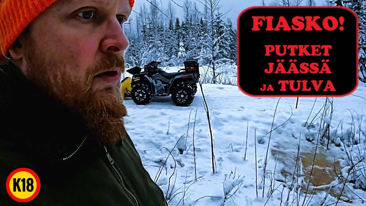 Putket jäässä ja tulva - Kestääkö hermot...