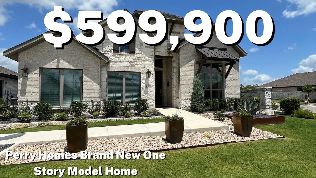 PERRY HOMES STARTING AT 599,900 LOCATED IN KYLE, TX 35 BEDROOMS