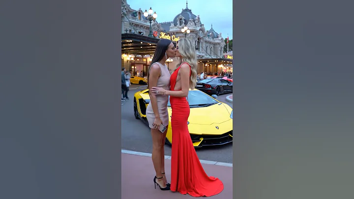 Monaco Nights & a Surprise Kiss! 💋 #monaco #luxury #supercar #monacolife #billionaire #lifestyle