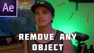 How to REMOVE UNWANTED OBJECTS from Video  After Effects tutorial (Clone Stamp))