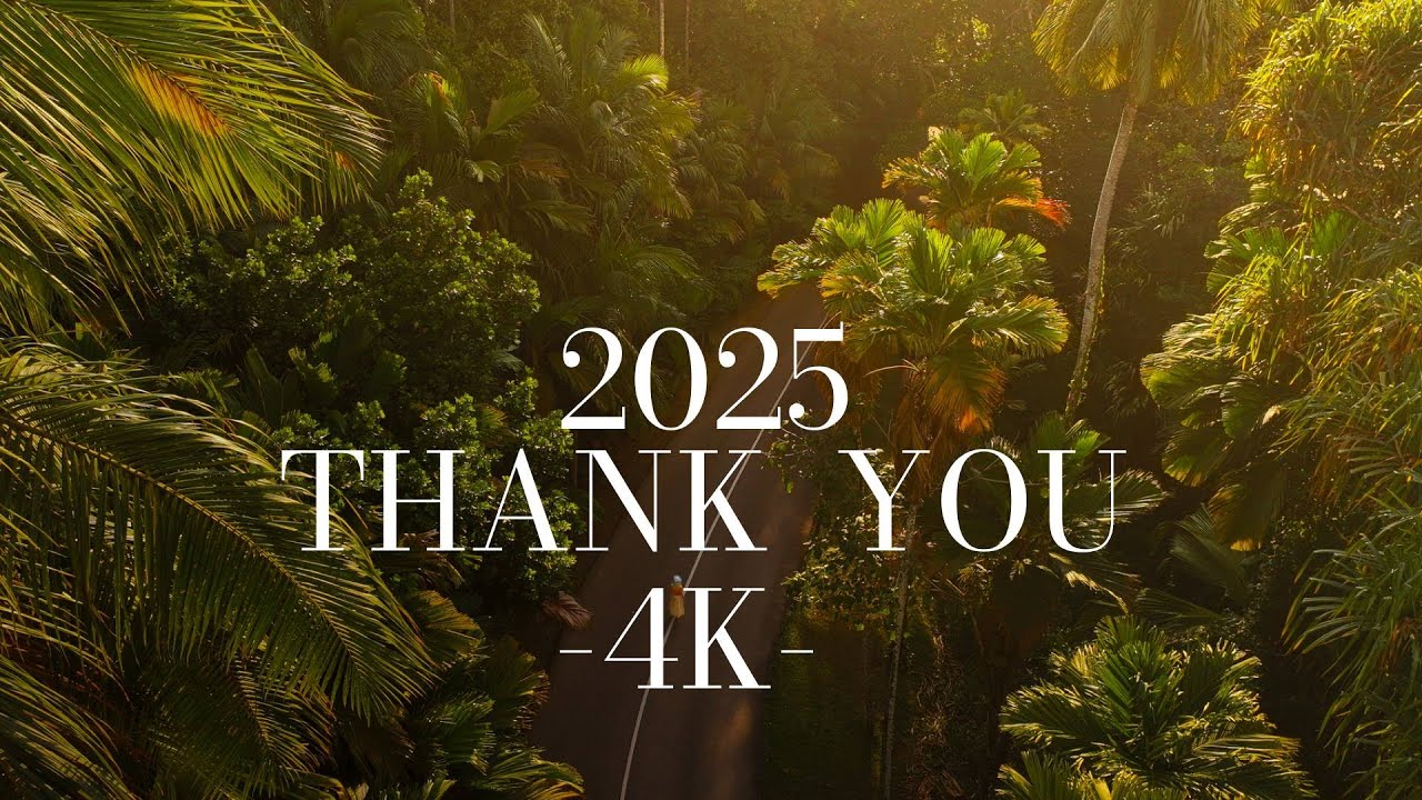 Thank you 2025 - Amazing year 4K