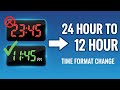 👉 How to Change 24-Hour Time to 12-Hour Format in Windows | Easy Tutorial (Step by Step)