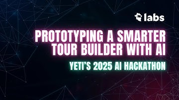 Vibe Coding Hackathon 2025: Prototyping a Smarter Tour Builder with AI