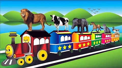 Chu Chu Train Cartoon Video for Kids Fun - Toy Factory