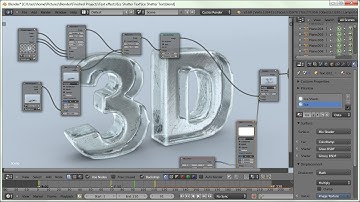Blender Tutorial: Ice Crack and Shatter Text Effect