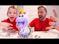 Father & Son PLAY RAINBOW RALPH !? / Make The Unicorn Throw Up!