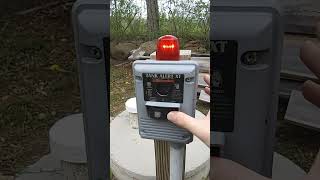 Septic tank alarm