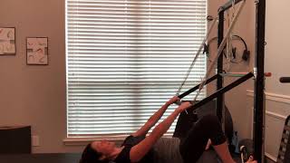 Pilates Bridge with push thru bar