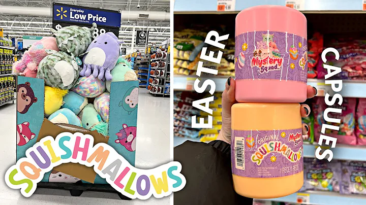 we found the EASTER CAPSULES at walgreens! | squishmallow hunting