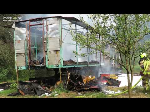 Požar čebelnjaka na Gibini