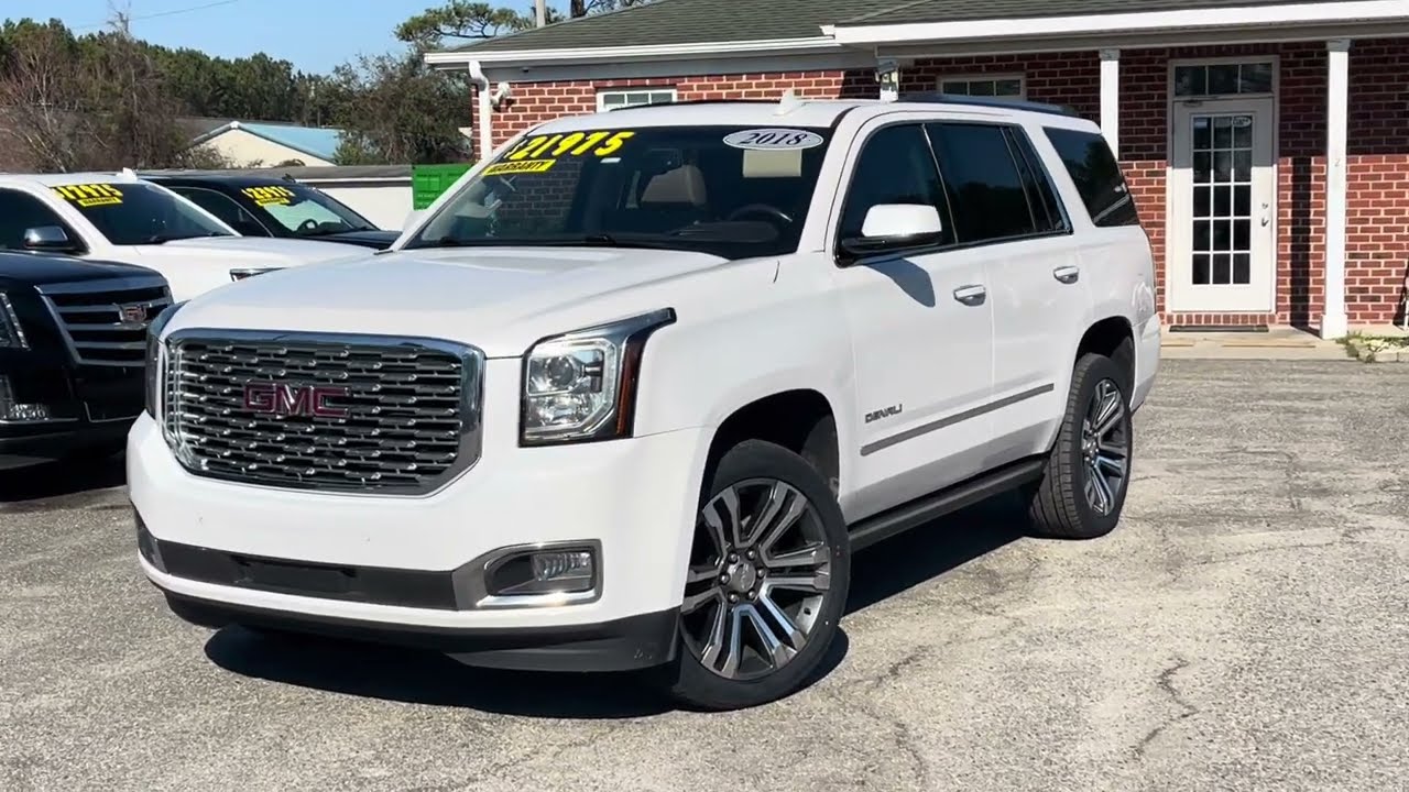 Here's a 2018 GMC YUKON DENALI - FULL Review & Tour at Grand