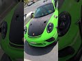 This one looks radioactive ☢️ #radioactive #porsche #cars #porscheholding #green