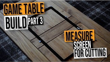 Retro Gaming Mame Arcade Coffee table DIY Build Guide #Part3