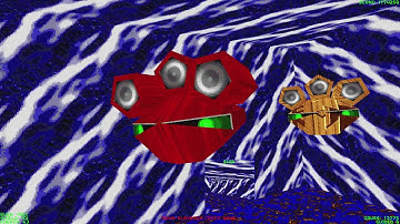 Descent II, Ascent Level 14, insane difficulty, HOT start, no death, full rescue