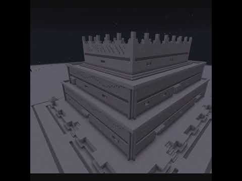 砂漠の夜を作る　ショートバージョン　#minecraft #マインクラフト #マイクラ建築