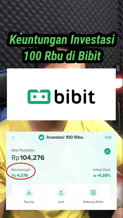 Invest 100 Thousand in Bibit #shorts