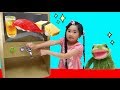 おすしじはんき 寿司を食べよう! ダンボール自販機で遊ぼう!! sushi cardboard vending machine