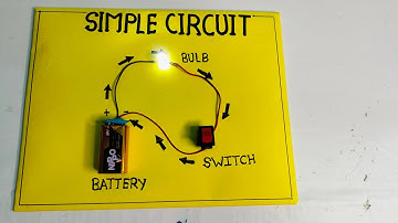 Simple Electric Circuit/ Working model of simple electric circuit,Simple Circuit