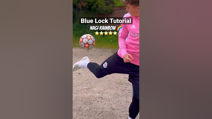 NAGI RAINBOW FLICK TUTORIAL!!! (Blue Lock) ⚽️🌈⭐️