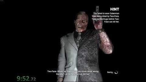 How I learned to stop worrying and love when Two-Face decides to YEET Batman into the Void