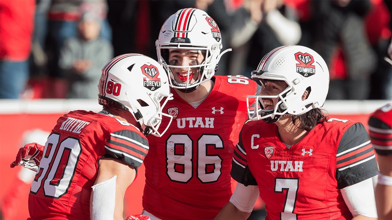 Cameron Rising throws three TD's in Utah's 28-13 win over Colorado ...