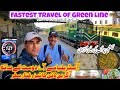 Fastest travel of green line with australian subscriber  ac parlour rawalpindi to lahore