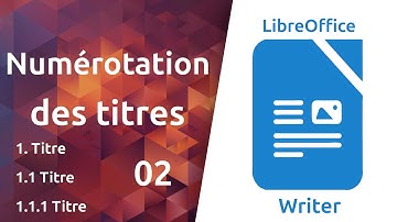 #2.02 LibreOffice Writer | Numérotation des titres