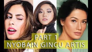 NYOBAIN GINCU ARTIS 😱 NANA MIRDAD, VALERIE THOMAS, TITI KAMAL | Worth The Hype?! 🤔 | Cheryl Raissa