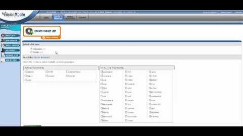 Mobile Marketing - How to create a Targetlist, By iVisionMobile.com