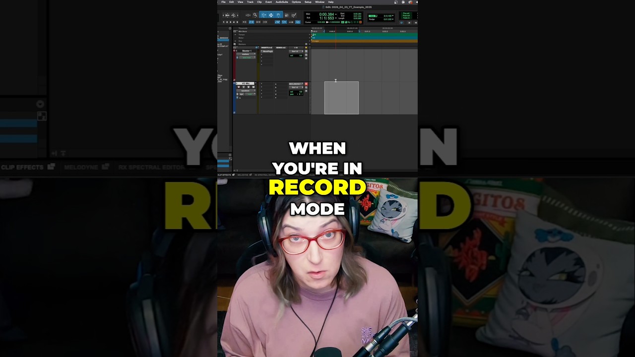 checking our settings so that loop recording works properly 🤘🎚 