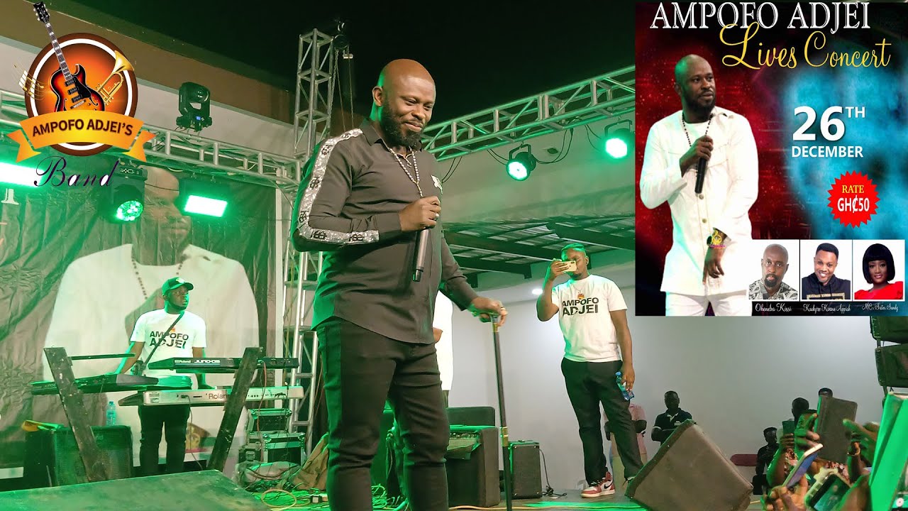 FULL VIDEO! Akwasi Ampofo Adjei Son Nana Sei Ampofo Adjei Made His Father Proud At AAA Lives Concert