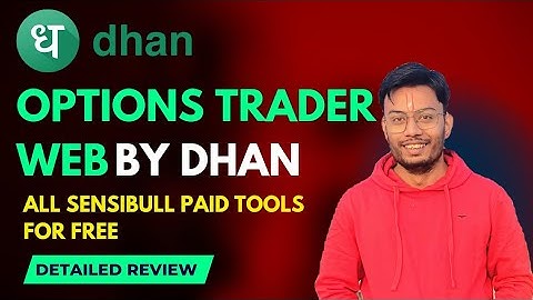 Options Trader by Dhan | Payoff Chart, Strategy Builder & Much More for FREE | Dhan Broker Review |