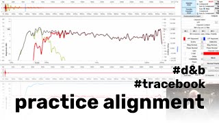 Use Tracebook measurements to practice source alignment with d&amp;b