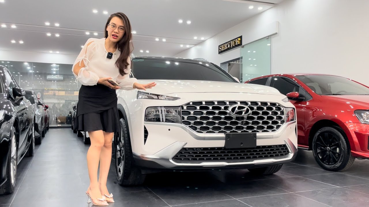 Bán xe ô tô cũ Hyundai Santafe máy dầu bản Full Model... - youtube
